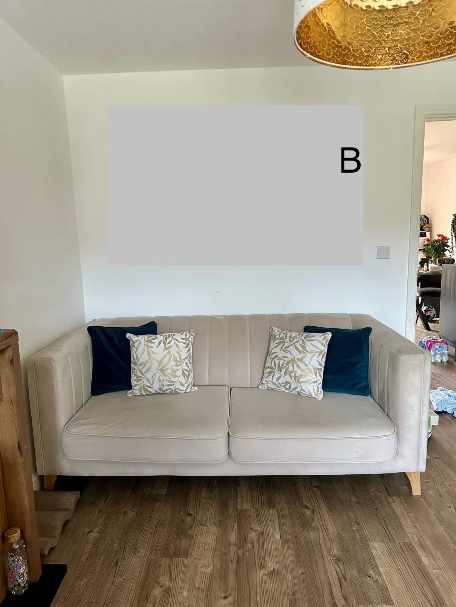 2x Sofology Beige Velvet Sofas