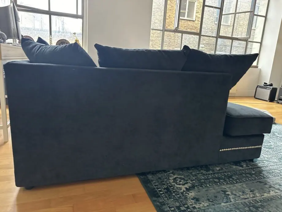Wayfair corner couch, charcoal
