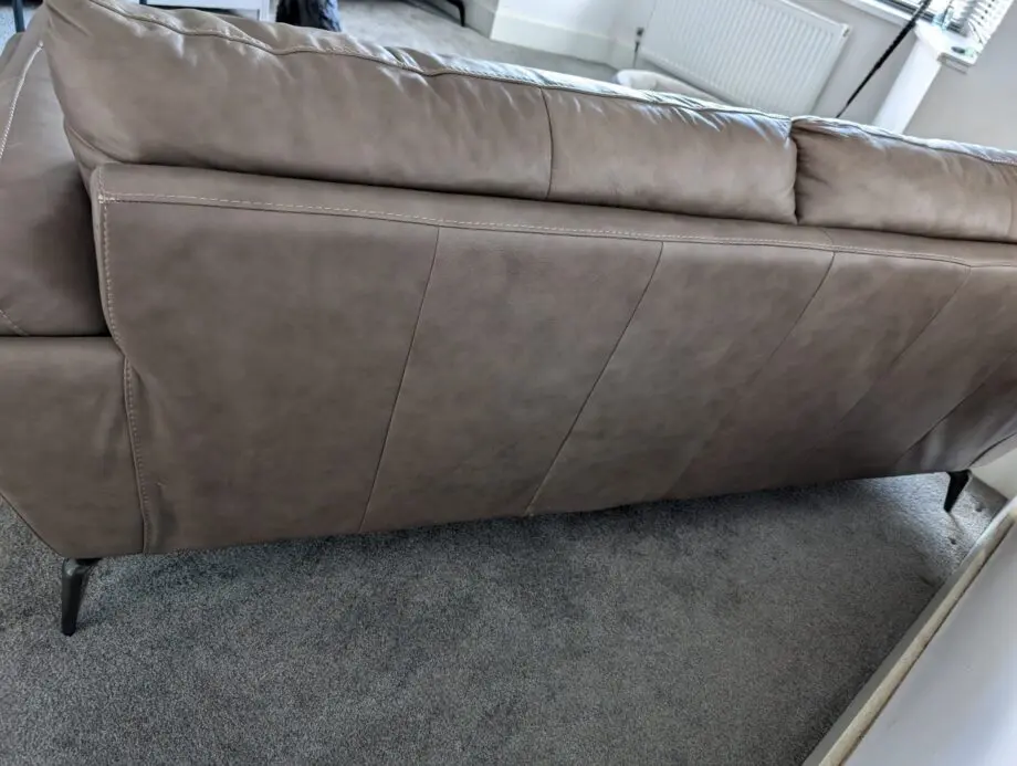 Harlan 3 seater French Connection Sofa - In Stone. Including 2 seater and foot stool.