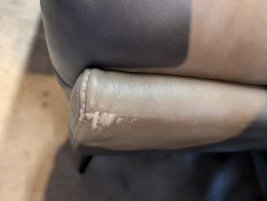 Harlan 3 seater French Connection Sofa - In Stone. Including 2 seater and foot stool.