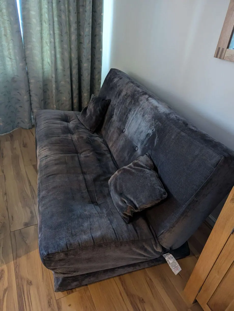 Charcoal Sofa Bed originally Dreams/Kyoto Futons