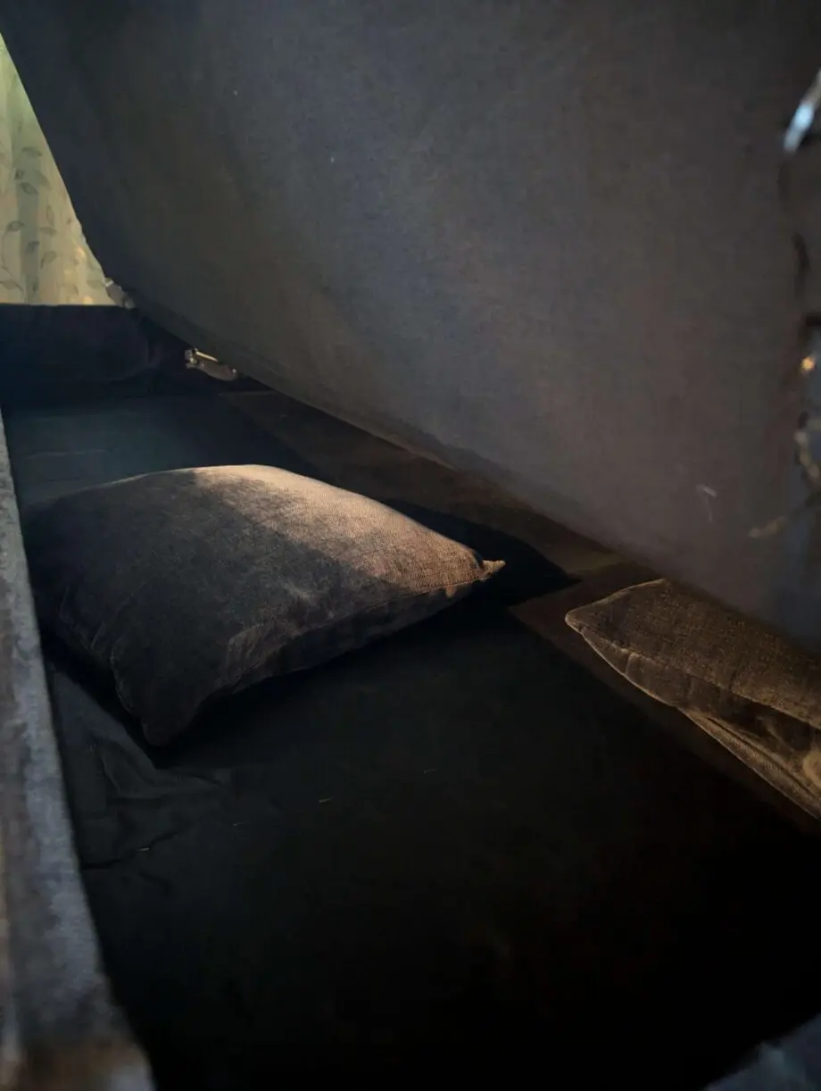 Charcoal Sofa Bed originally Dreams/Kyoto Futons