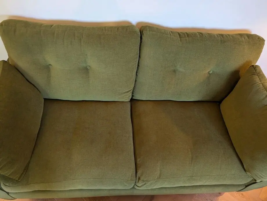 Marks and Spencer Wyatt large 2 seater sofa good as new - Forest Green