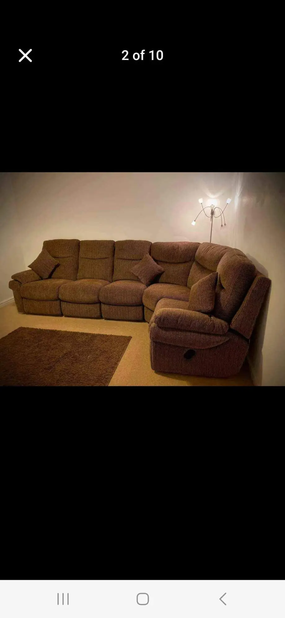 La-Z-boy tamla corner reclining sofa
