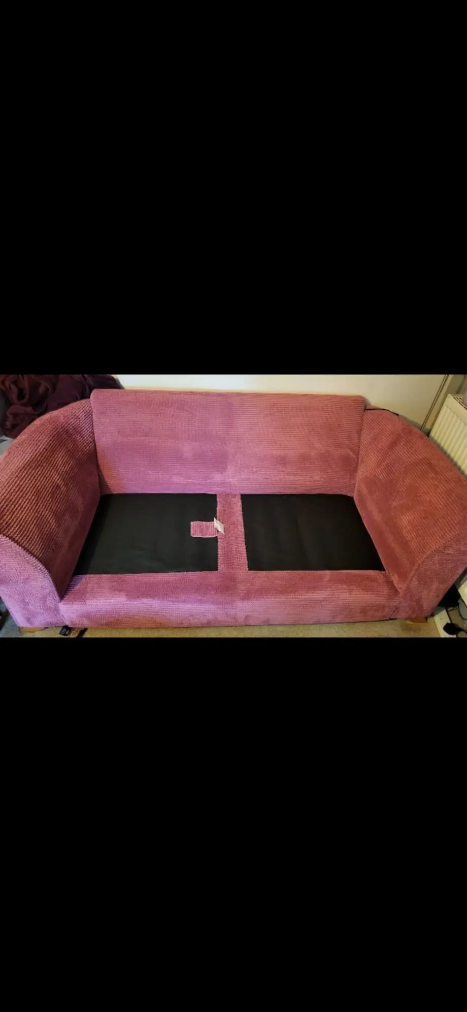 DFS x2 foam filled 3 seater sofas and accent chair