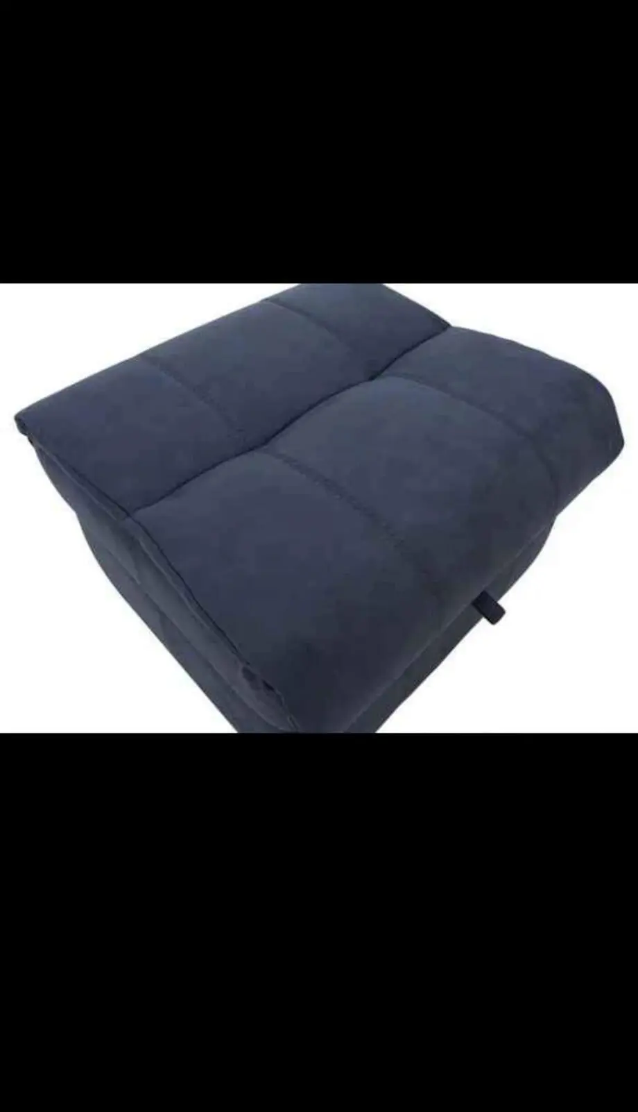 Cinema Fabric Corner Chaise Power Sofa + foot stool