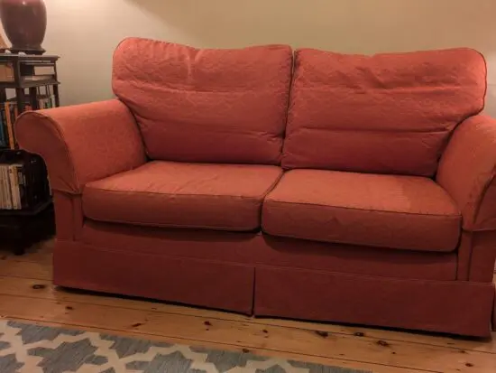Two Wesley Barrell sofas in Zoffany print