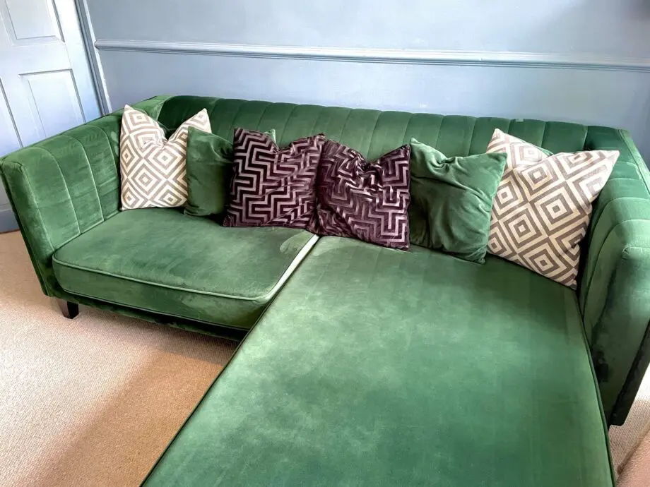 Sofology - Fluted Ivy 3 Seater with Left/Right Chaise / Fluted Ivy Loveseat / Fluted Ivy Storage Footstool