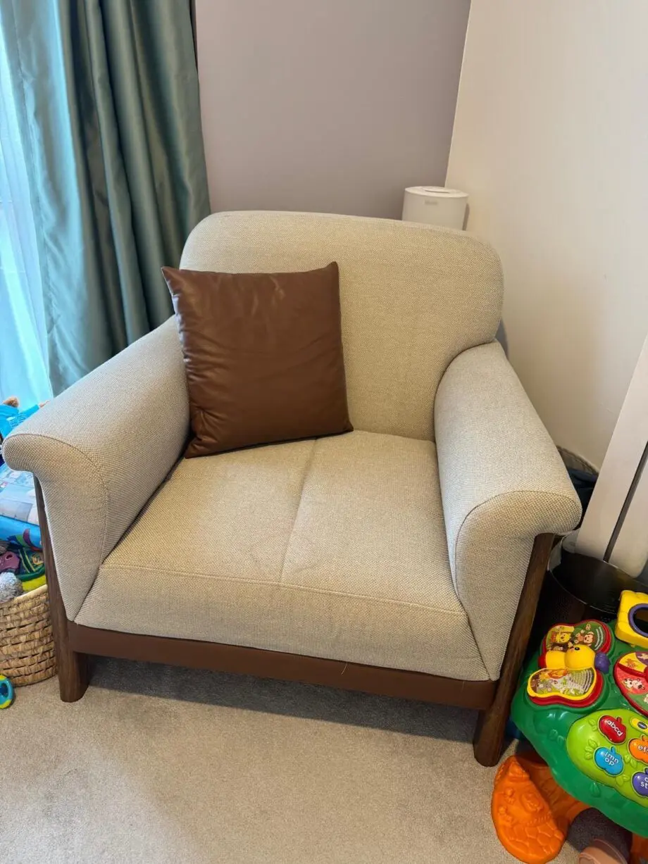 3-Seater Sofa Bed, Armchair, and Bench (Used and Brand New Sofa Available)