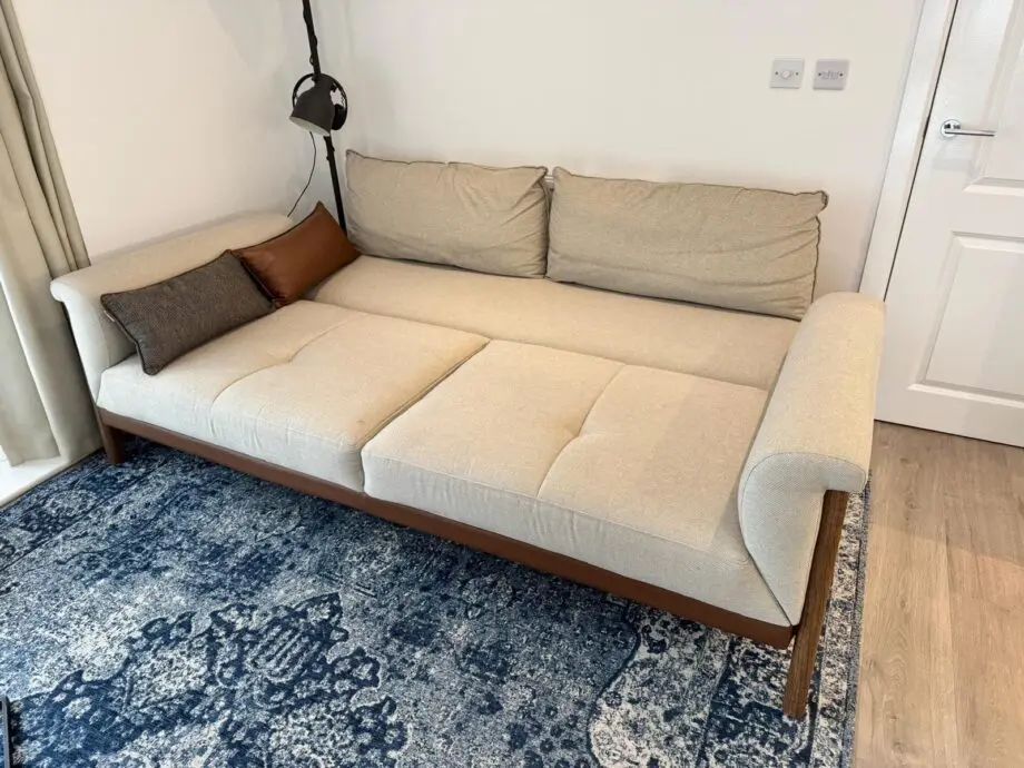 3-Seater Sofa Bed, Armchair, and Bench (Used and Brand New Sofa Available)