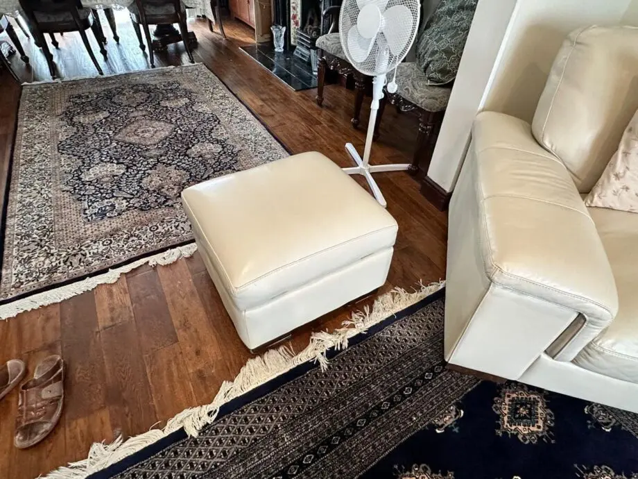 DFS 4-piece leather sofa set