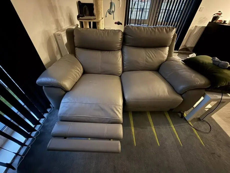 World of Leather Missouri 2 Seater Leather Power Recliner Sofa MIRI2SP-BV-003