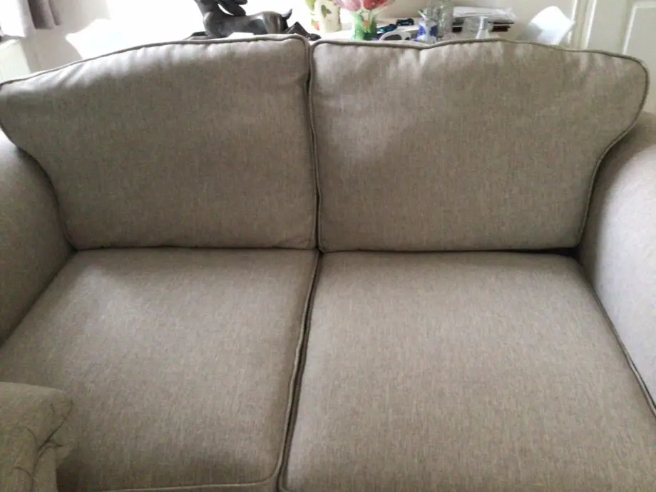 DFS Two Seater Sofa - Oatmeal