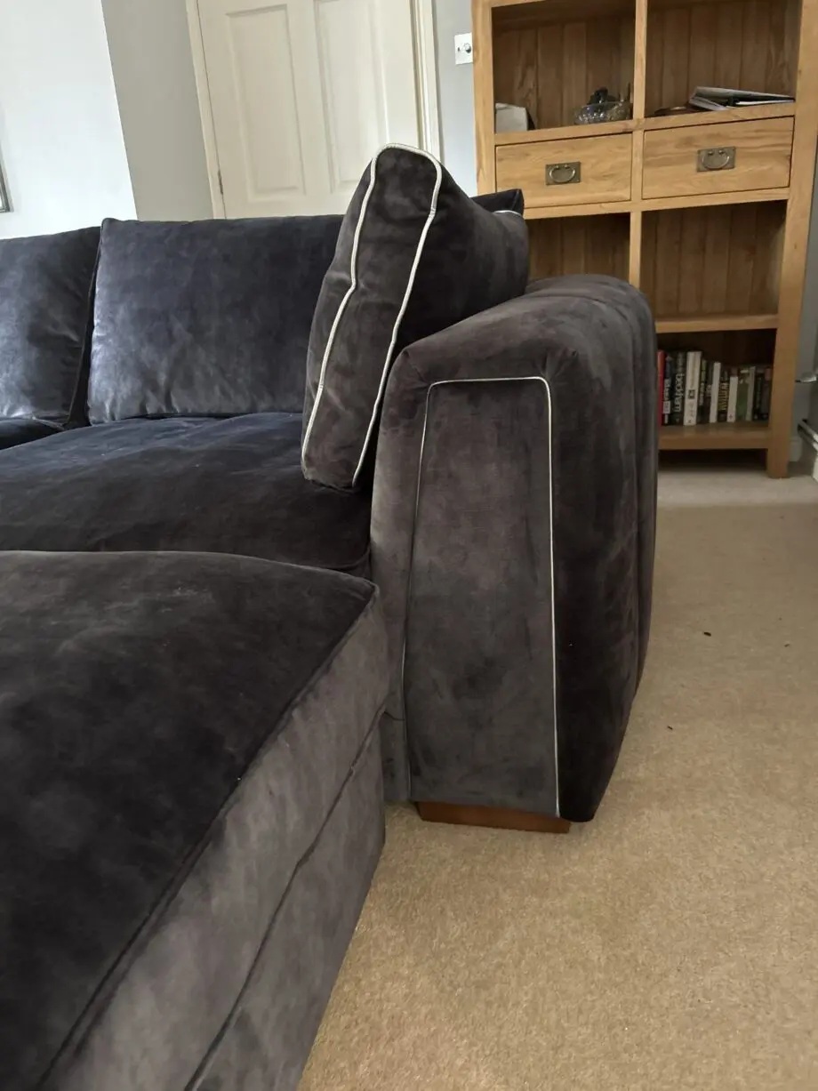 Emperor Sofology Corner Sofa Lucerne Charcoal