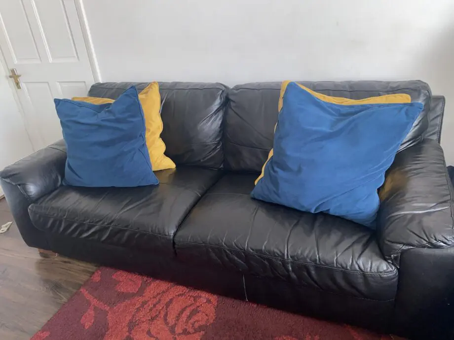 Leather Three Seater High Quality Sofa