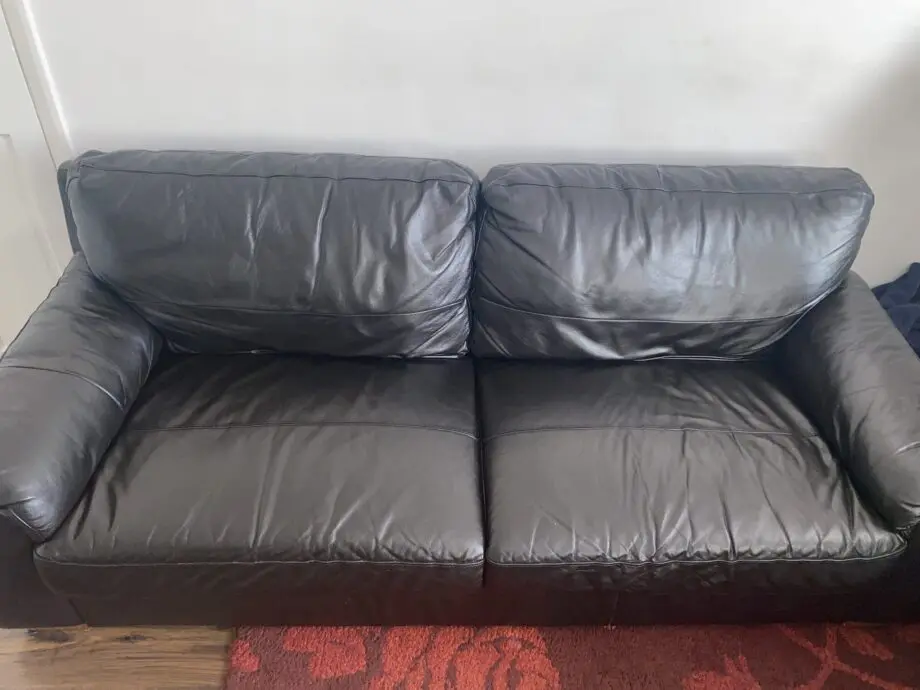 Leather Three Seater High Quality Sofa