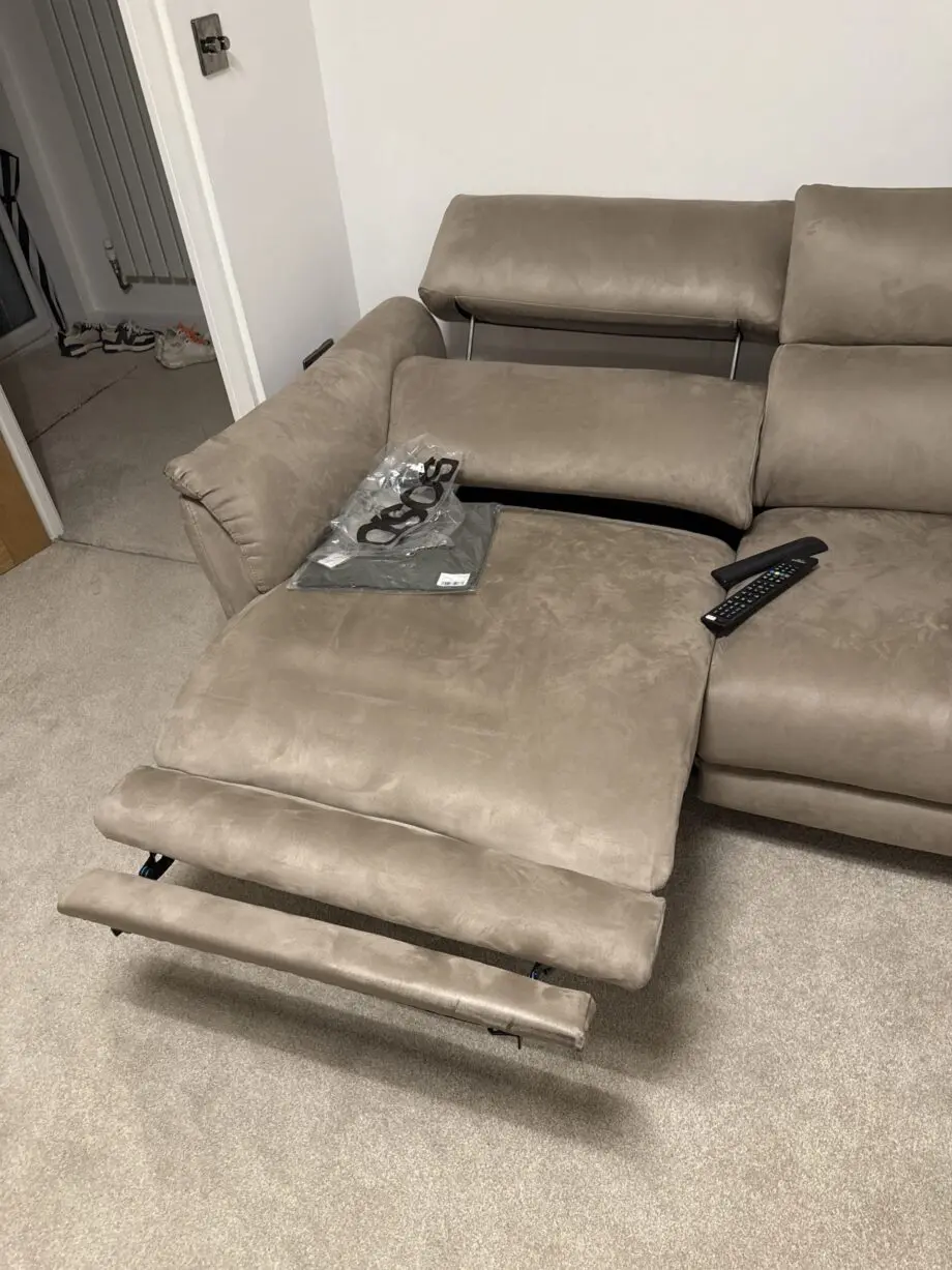 Missouri Sofology brown sofa 4 seater