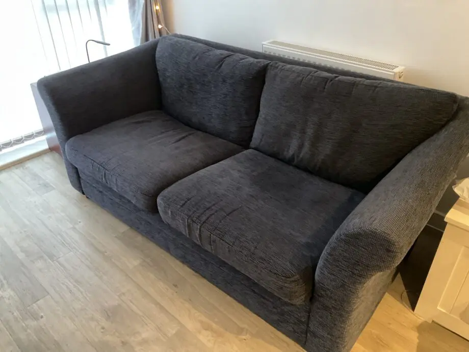 Large living room Sofa with Next Ltd fabric Dark Grey