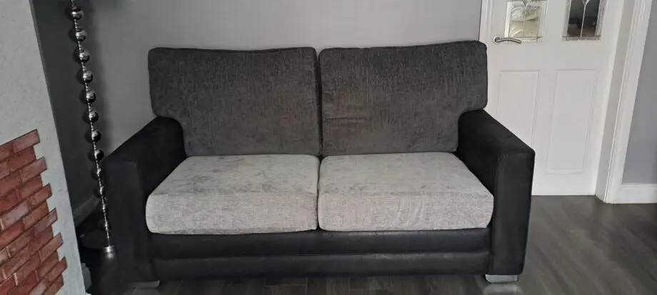 Grey and black