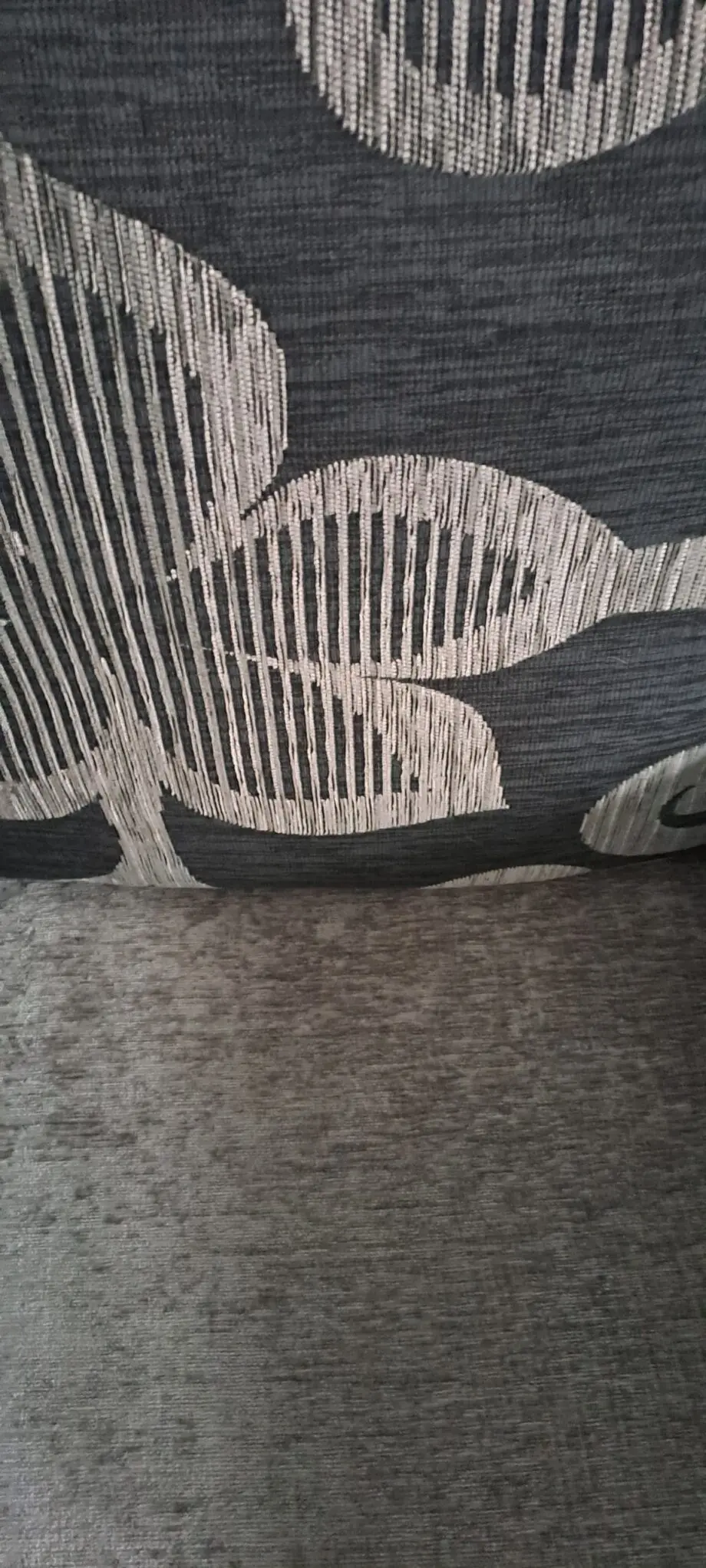 Grey and black