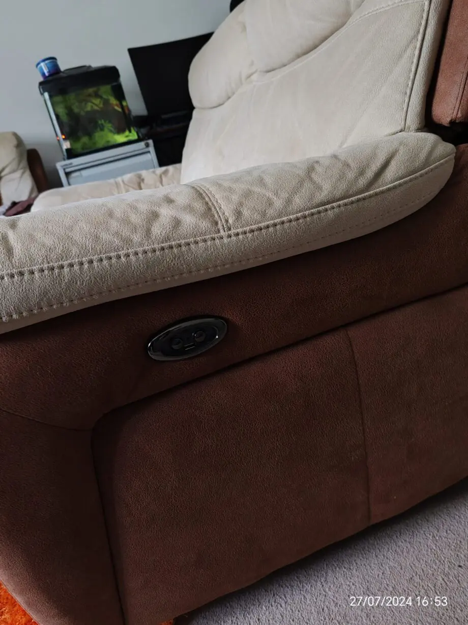 Used suede sofas