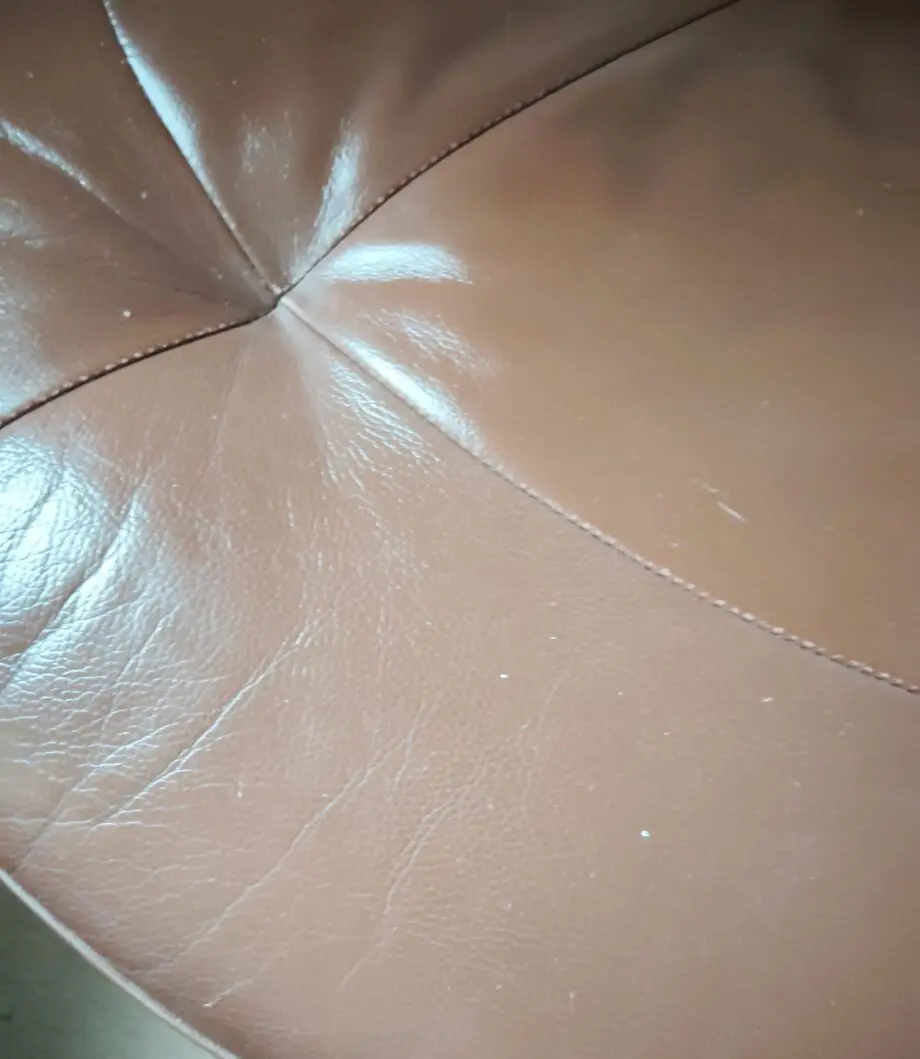 Dark brown spinning cuddle chair