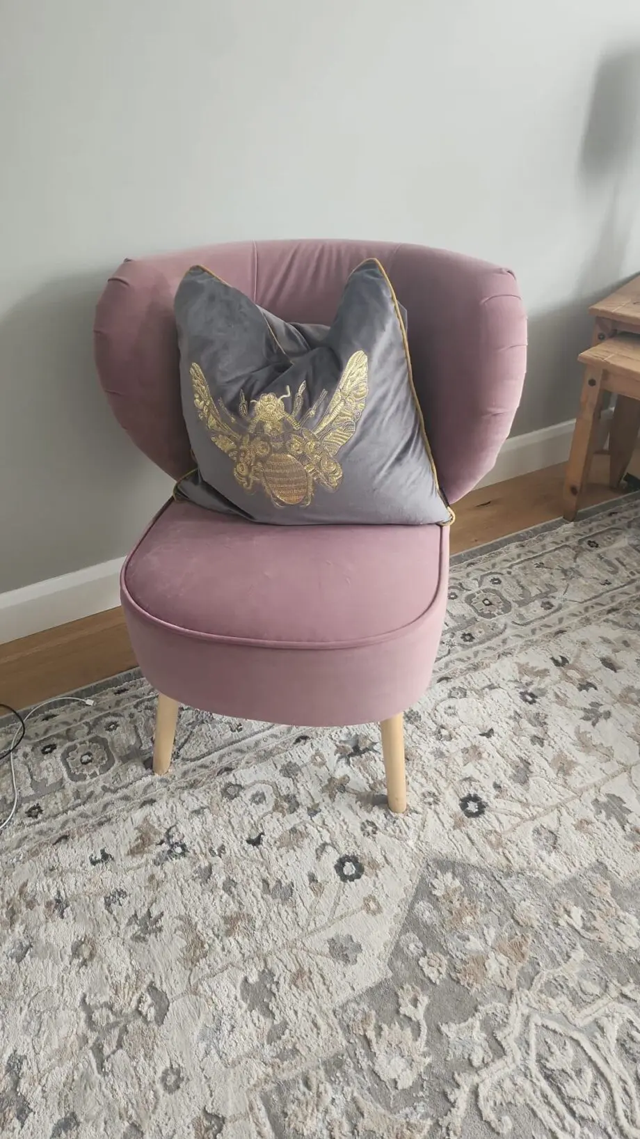Pink chair