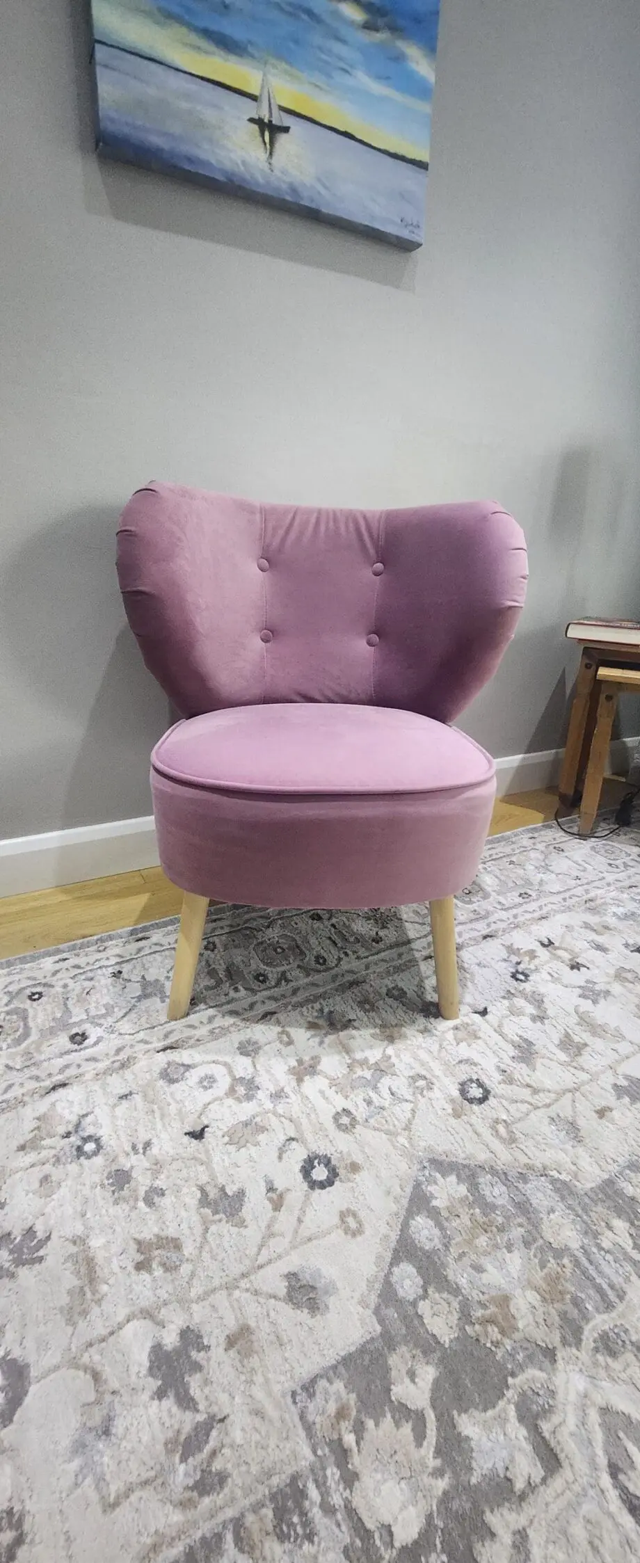 Pink chair