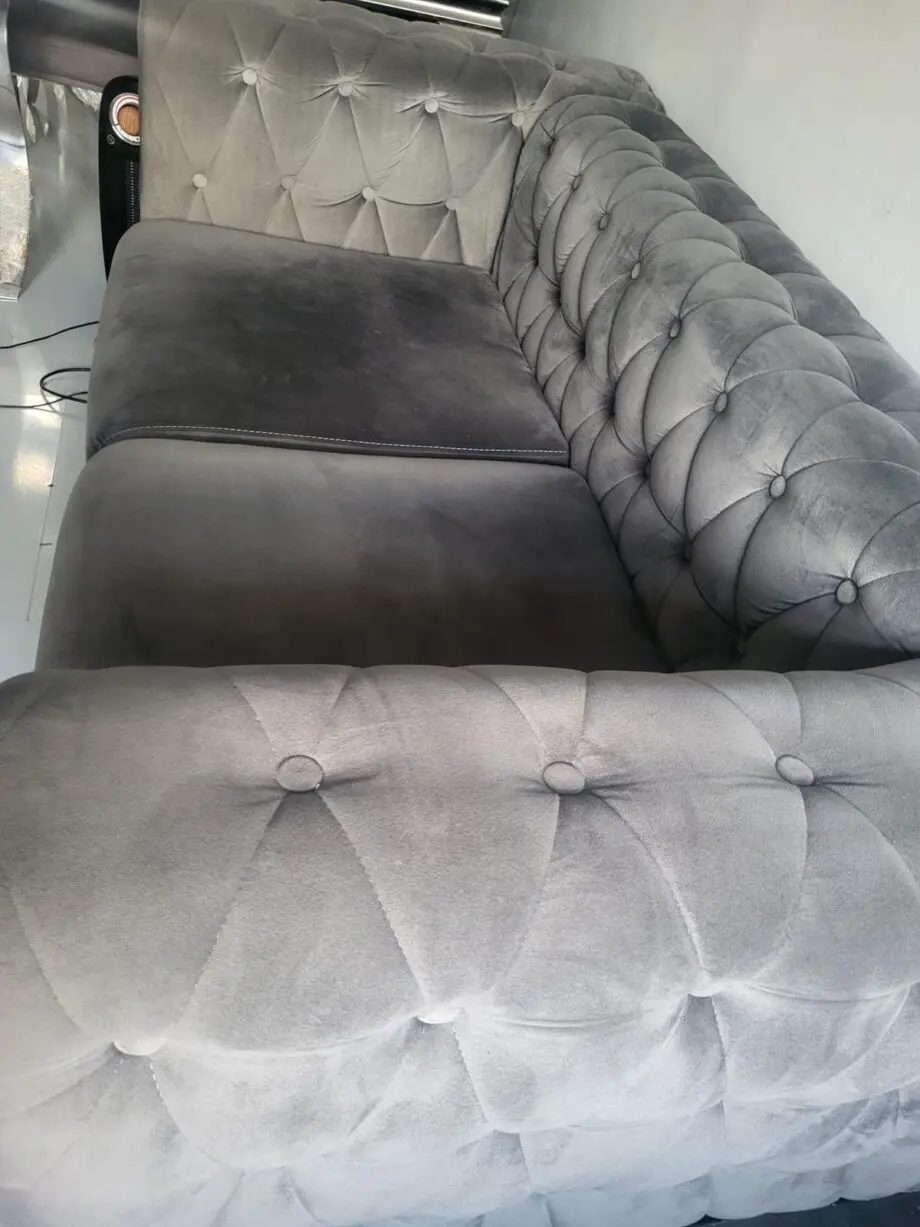 Paris Suede Grey Sofas