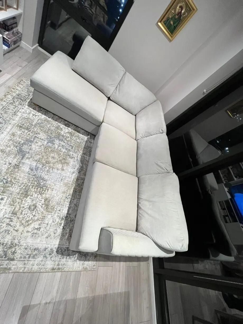 Dfs - Omnia- Silver- Right Corner Sofa