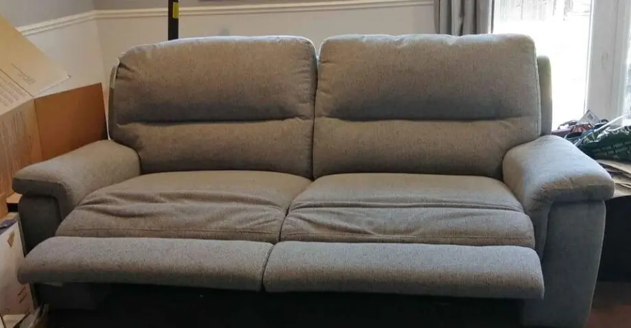 Two Three seater Recliners settees