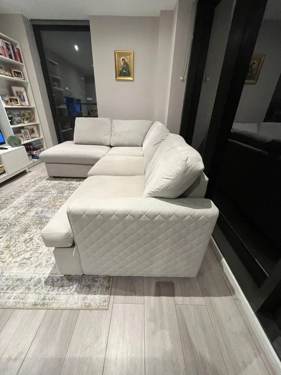 Dfs - Omnia- Silver- Right Corner Sofa