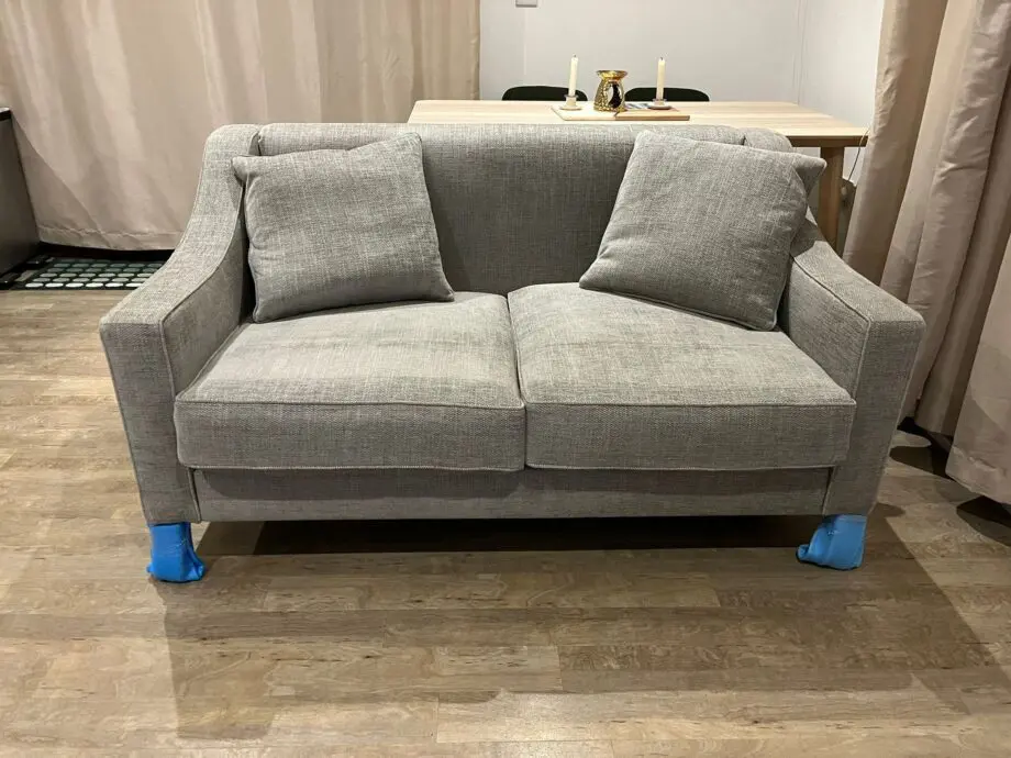 SM London, Grey, 3 Seater Sofa