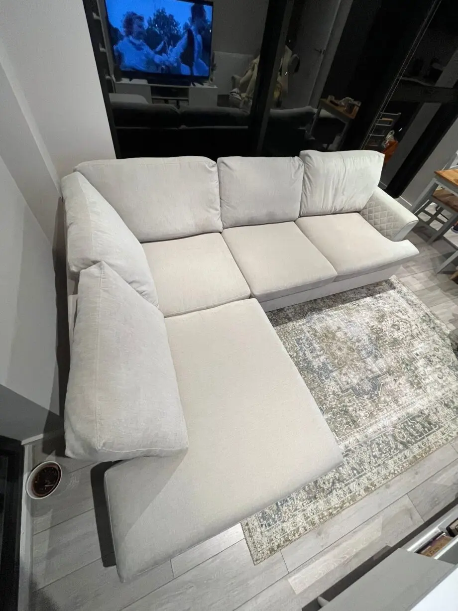 Dfs - Omnia- Silver- Right Corner Sofa