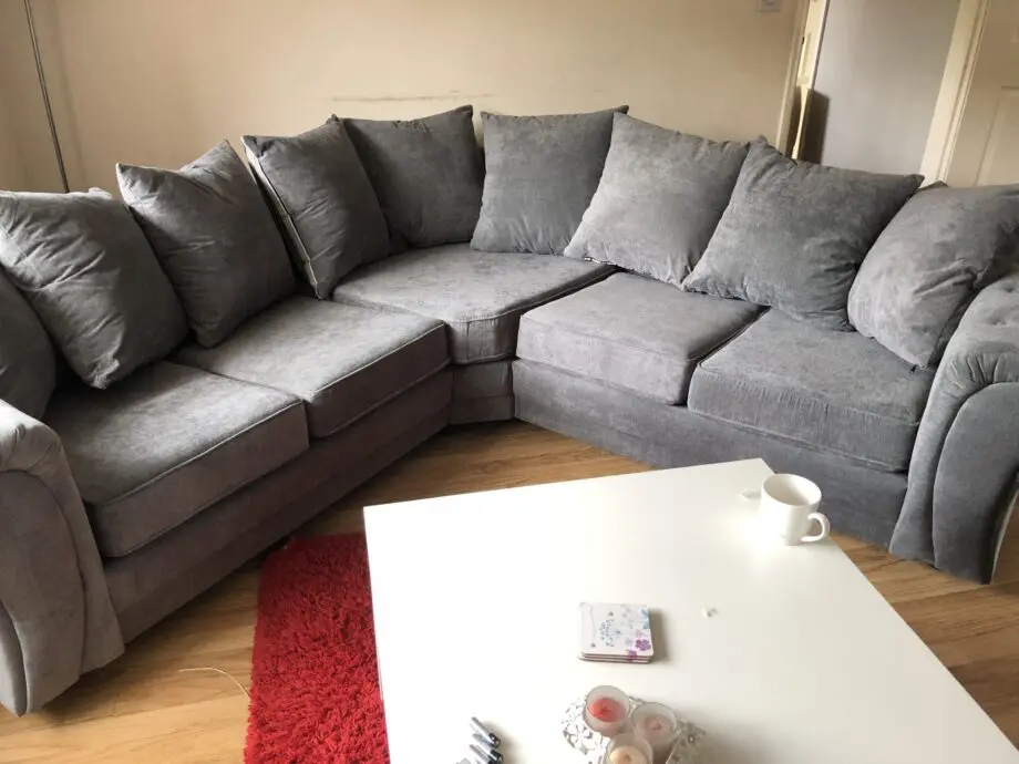 Verona corner sofa and swivel chair