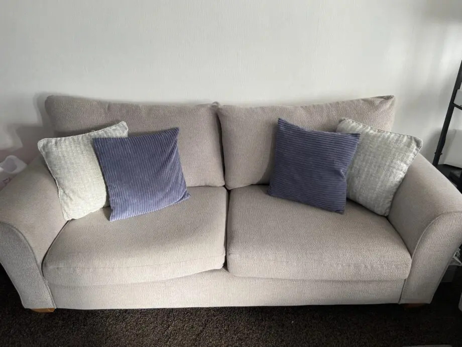 Scs Joni 3 seater & 2 seater grey sofas