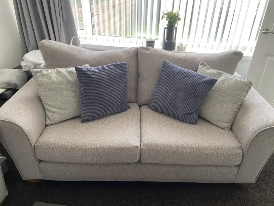 Scs Joni 3 seater & 2 seater grey sofas