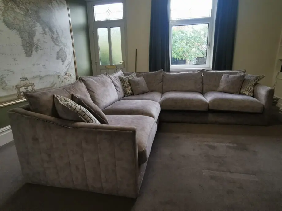 Corner Sofa - Silver - Modular - Loom Loft - Bella XL - RRP £2499