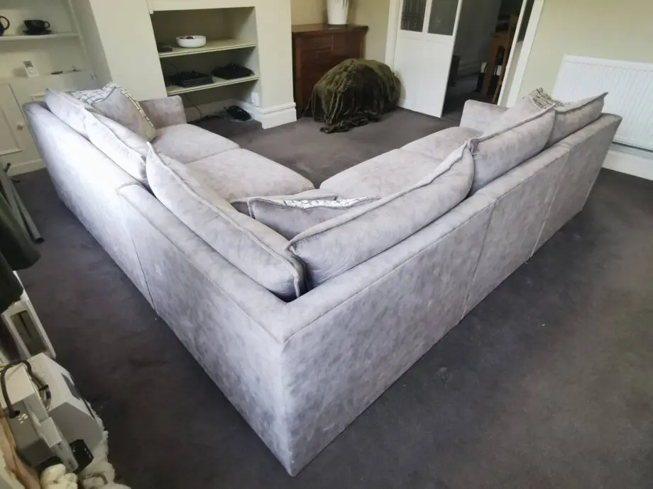 Corner Sofa - Silver - Modular - Loom Loft - Bella XL - RRP £2499