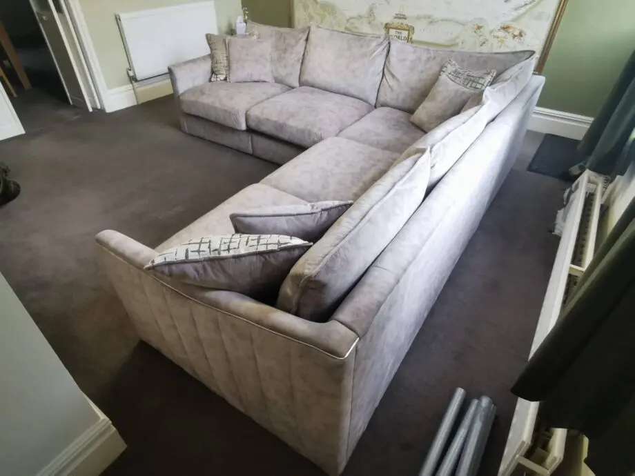 Corner Sofa - Silver - Modular - Loom Loft - Bella XL - RRP £2499