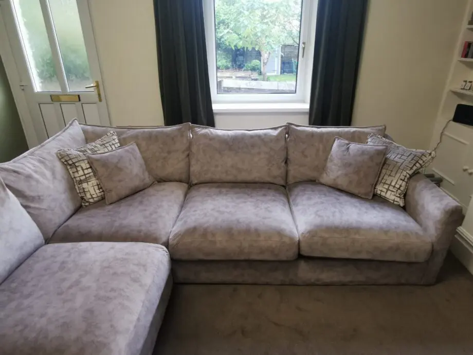 Corner Sofa - Silver - Modular - Loom Loft - Bella XL - RRP £2499
