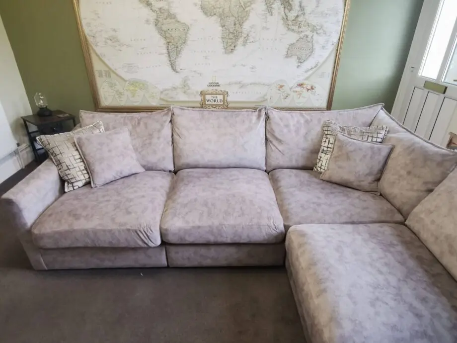 Corner Sofa - Silver - Modular - Loom Loft - Bella XL - RRP £2499