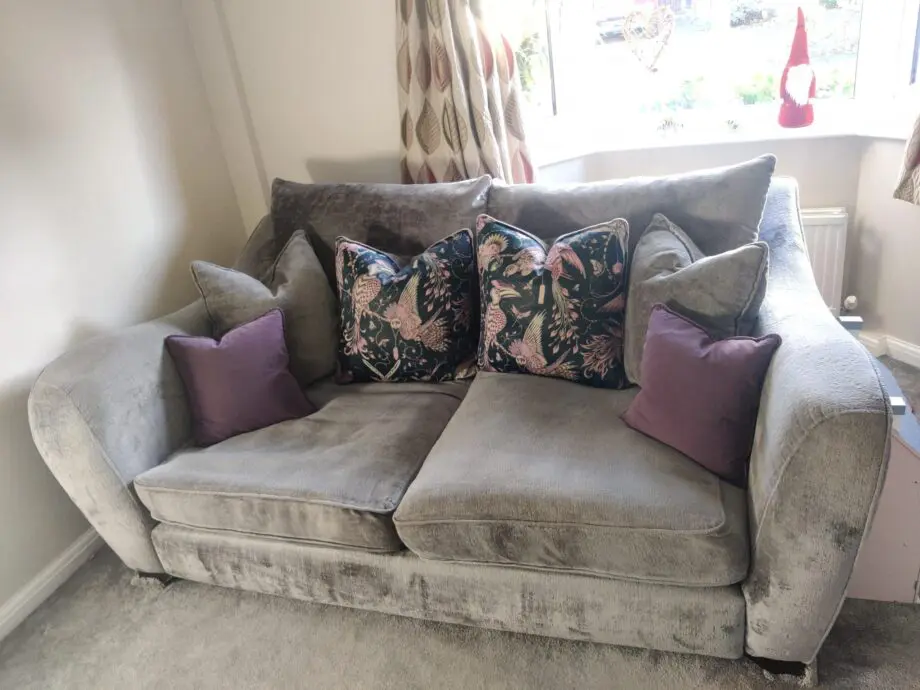 Grey 3-Seater Sofa