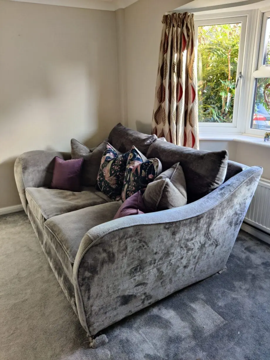 Grey 3-Seater Sofa