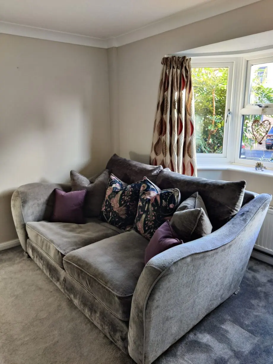 Grey 3-Seater Sofa