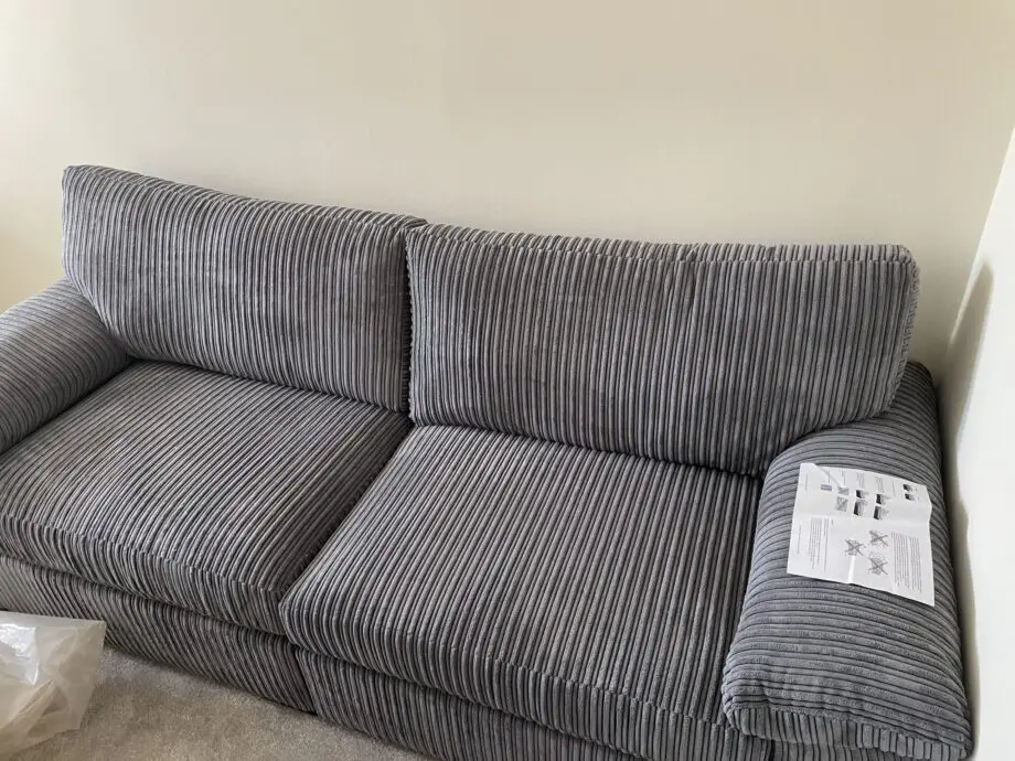 Grey 3seater sofa