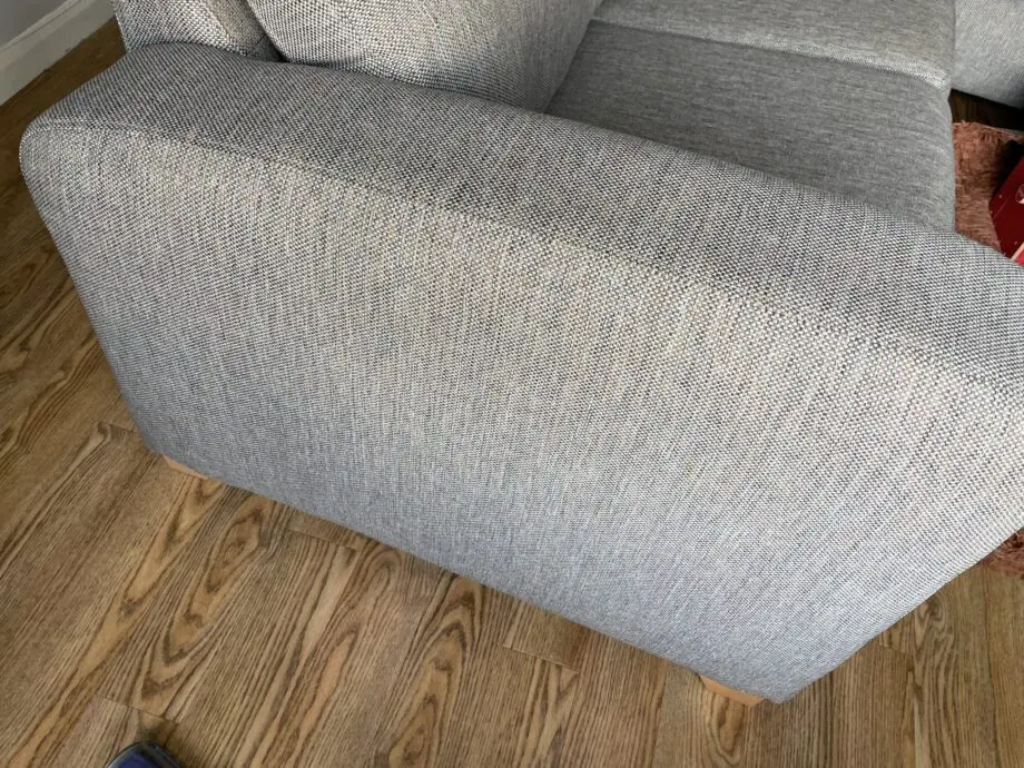 DFS Layla casual corner sofa bed - multi-grey/brown