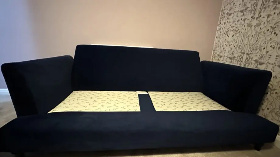 Joules Blue Velvet 3 seater