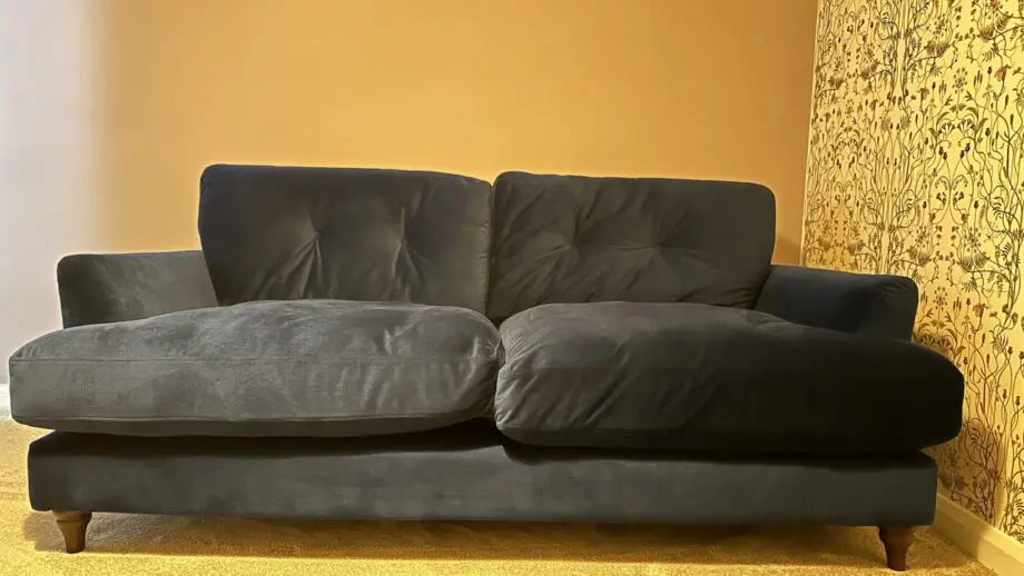 Joules Blue Velvet 3 seater