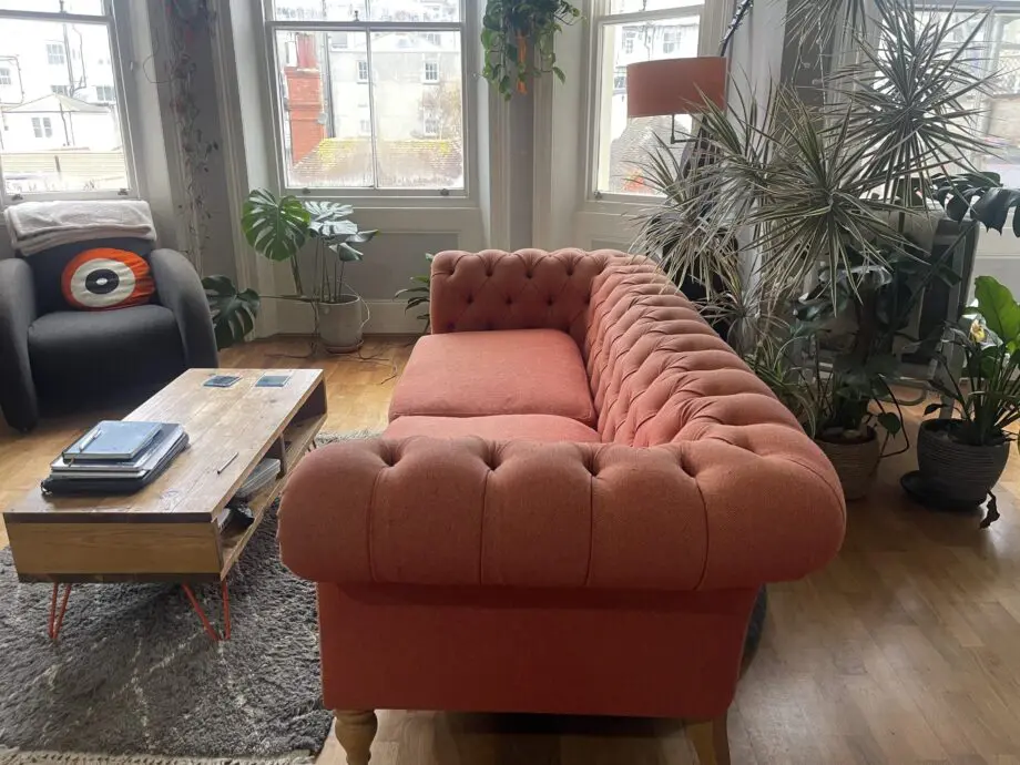 Rume Chesterfield 3 seater sofa